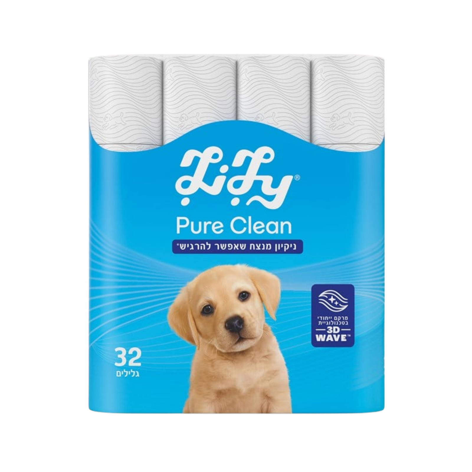 נייר טואלט לילי Pure Clean